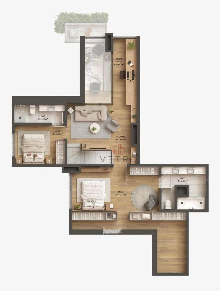 Apartamento, 3 quartos, 185 m² - Foto 2