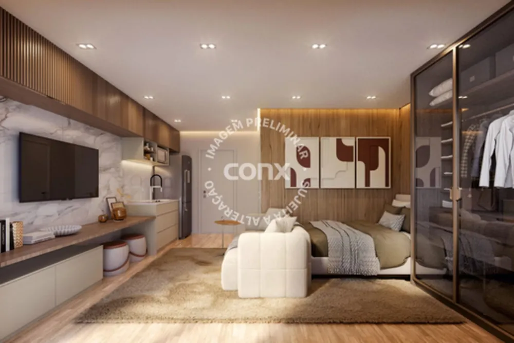 Apartamento, 1 quarto, 43 m² - Foto 1