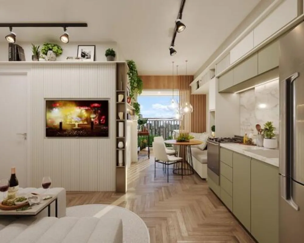 Apartamento, 2 quartos, 41 m² - Foto 2