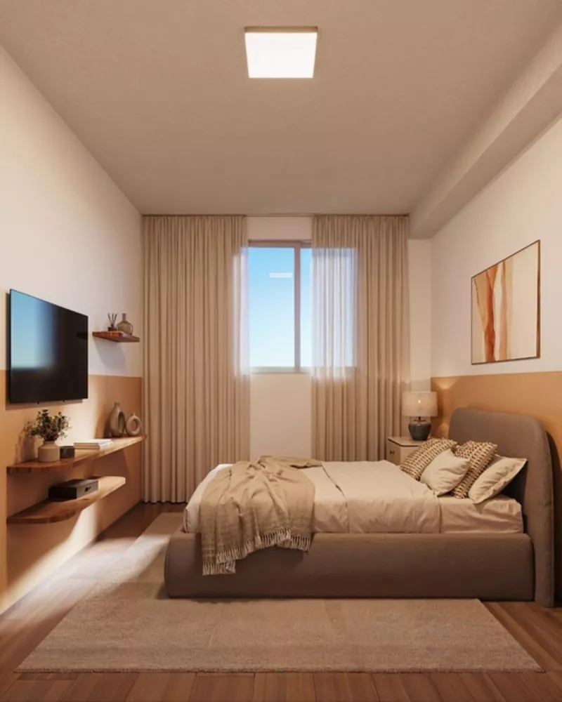 Apartamento à venda com 2 quartos, 34m² - Foto 4