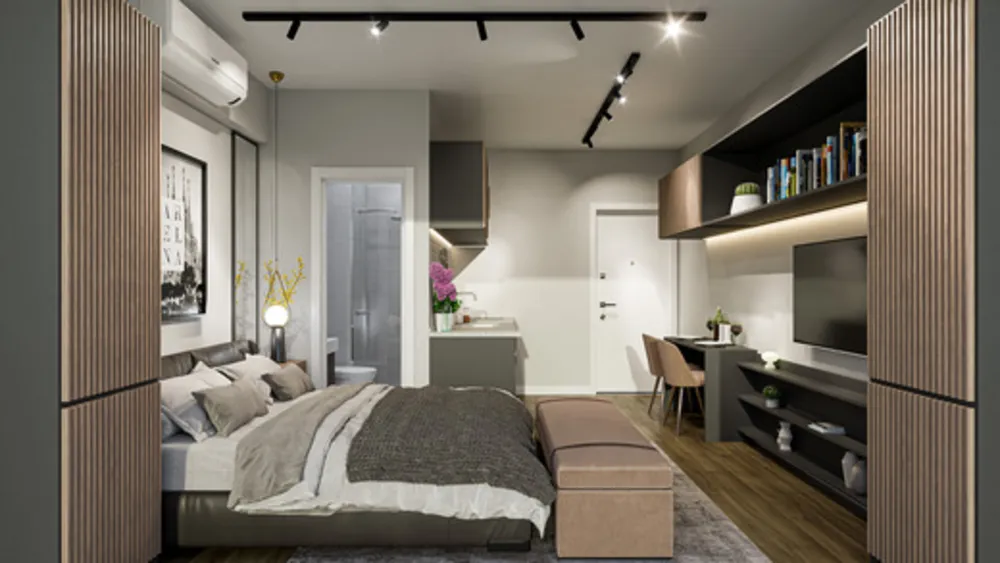 Apartamento, 1 quarto, 29 m² - Foto 3
