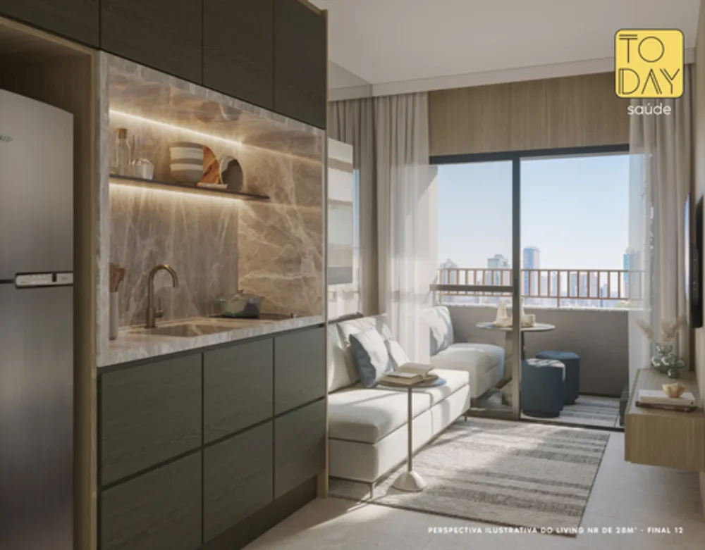 Apartamento, 1 quarto, 28 m² - Foto 3