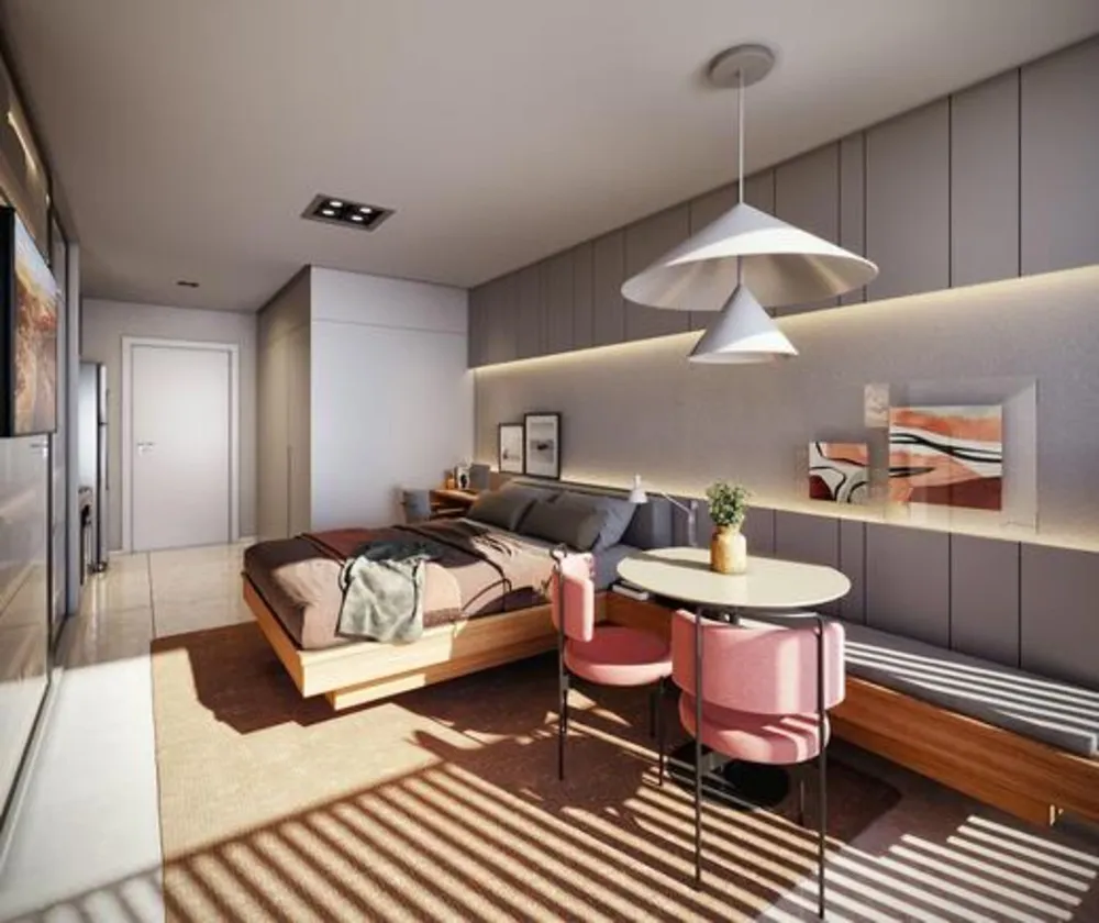 Apartamento, 1 quarto, 38 m² - Foto 3