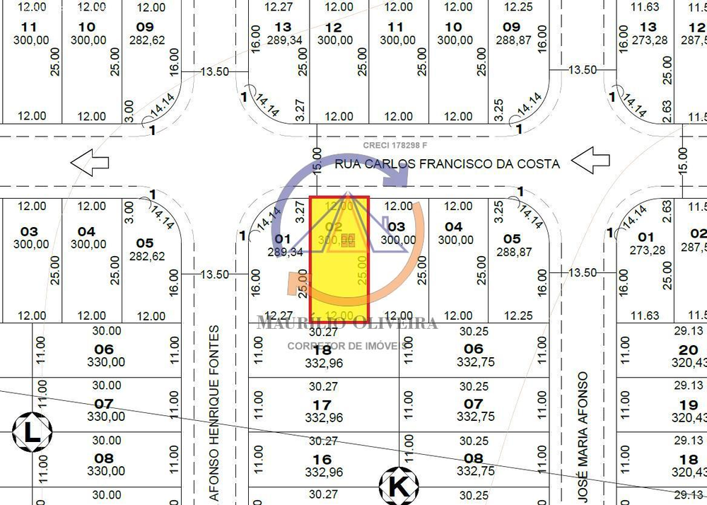 Terreno, 300 m² - Foto 2