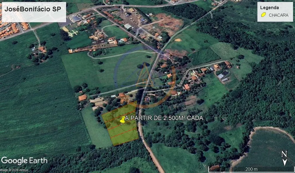 Chácara, 2500 m² - Foto 1
