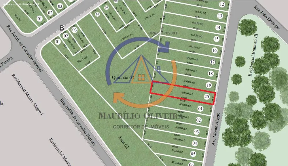 Loteamento e Condomínio, 660 m² - Foto 2