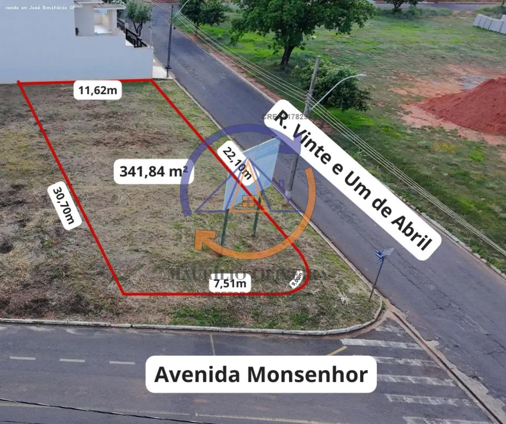 Terreno, 341 m² - Foto 1