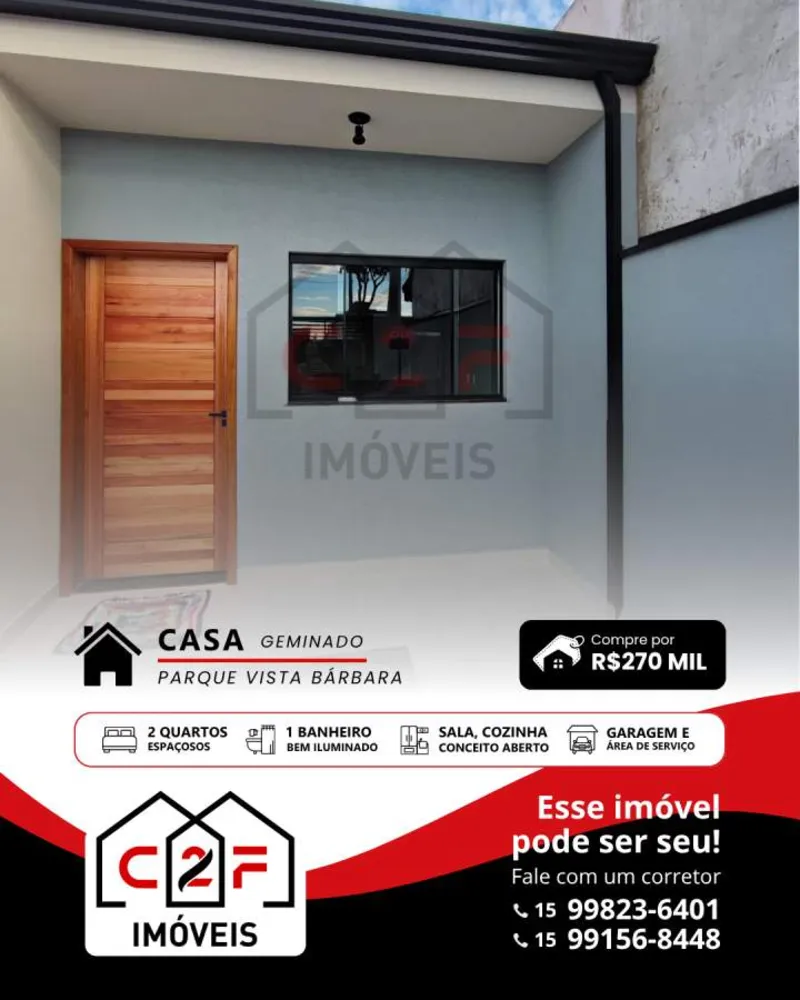 Casa, 2 quartos - Foto 1