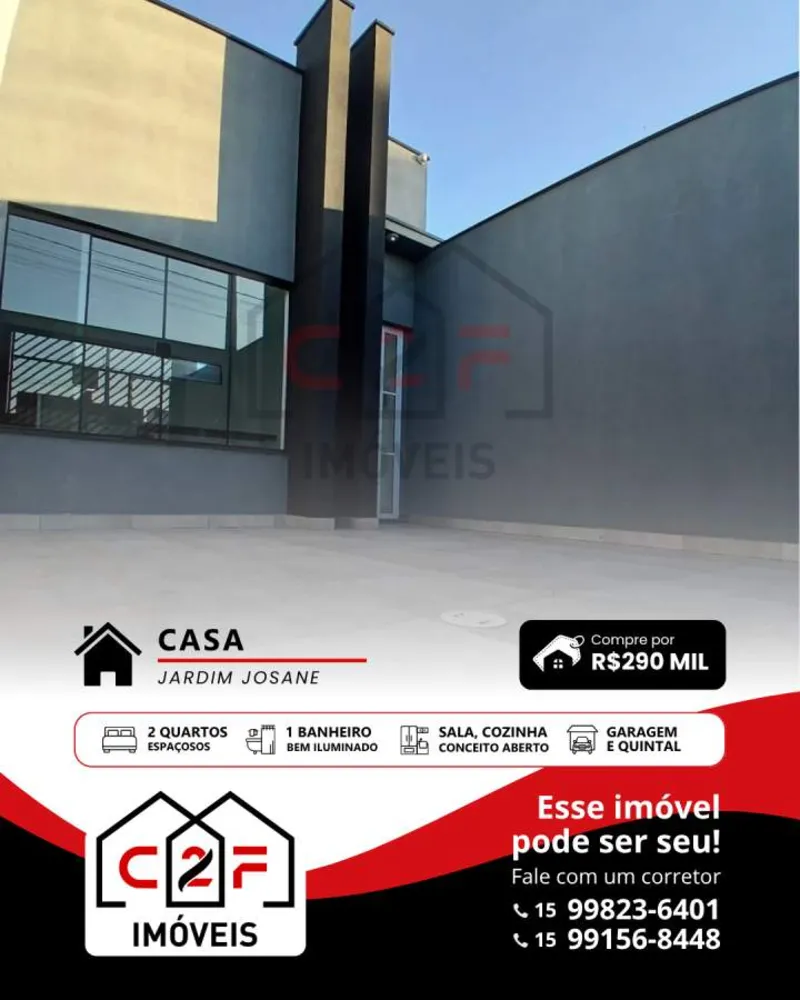 Casa, 2 quartos - Foto 1