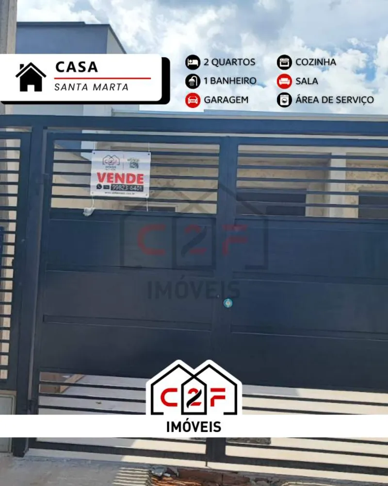 Casa, 2 quartos - Foto 1