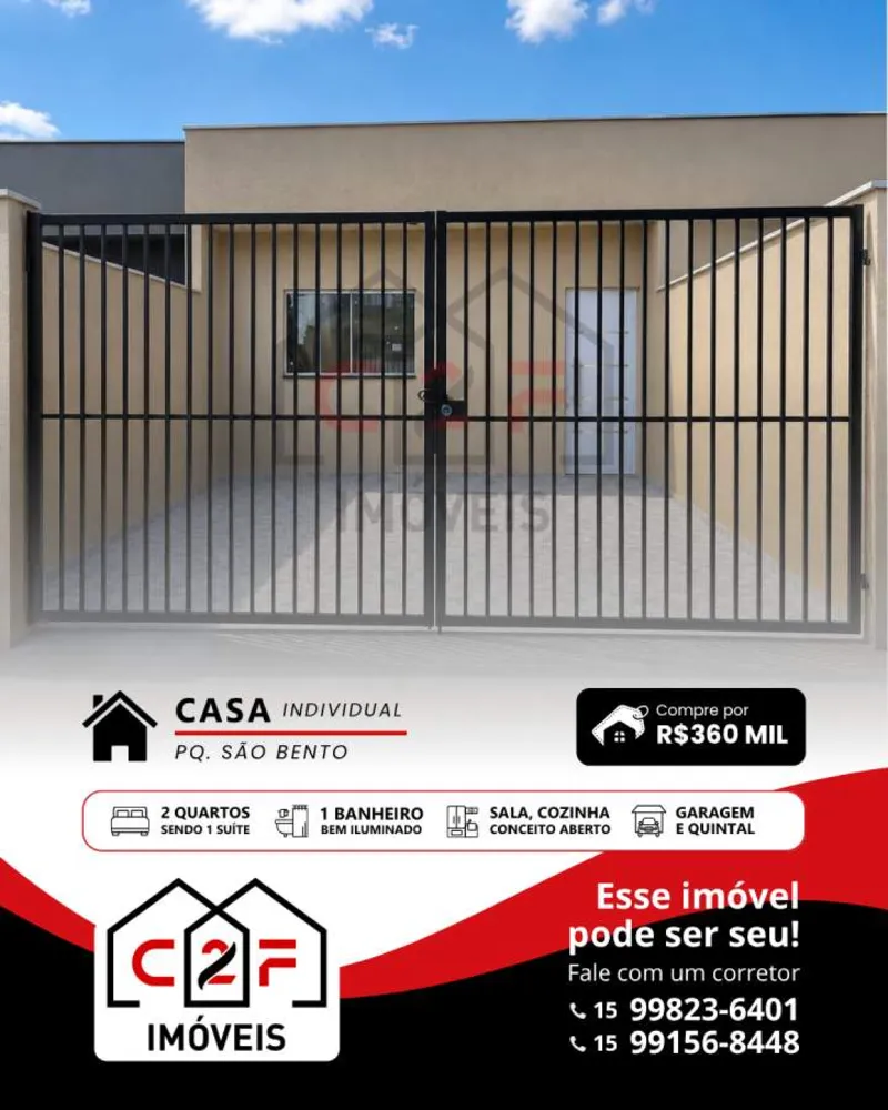 Casa, 2 quartos - Foto 1