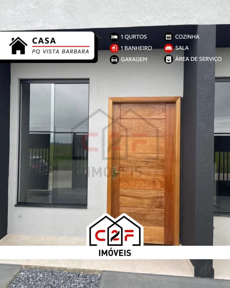 Casa, 1 quarto - Foto 1