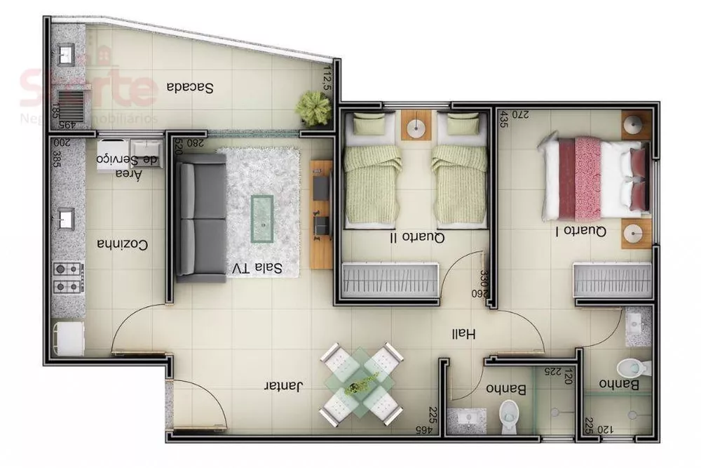 Apartamento, 2 quartos, 68 m² - Foto 41