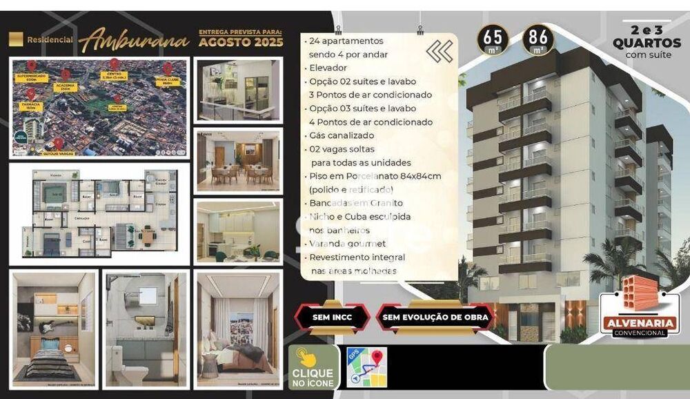 Apartamento à venda com 3 quartos, 86m² - Foto 4