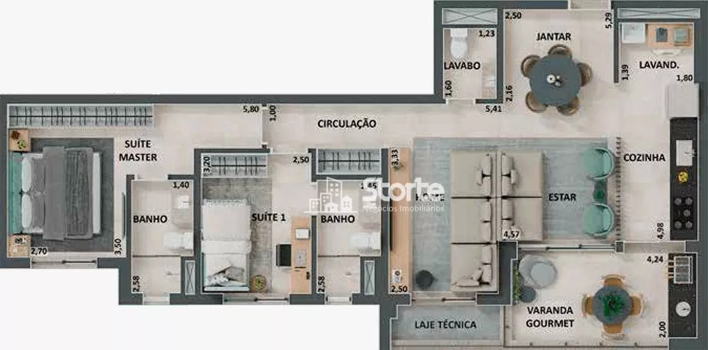 Apartamento, 3 quartos, 95 m² - Foto 23