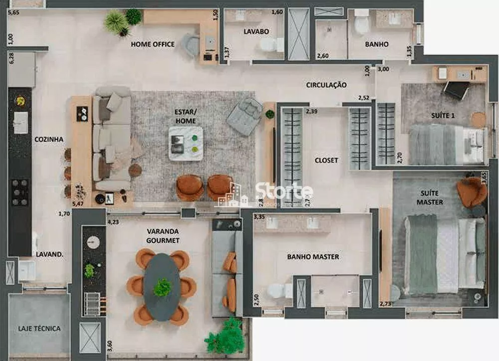 Apartamento, 3 quartos, 95 m² - Foto 25