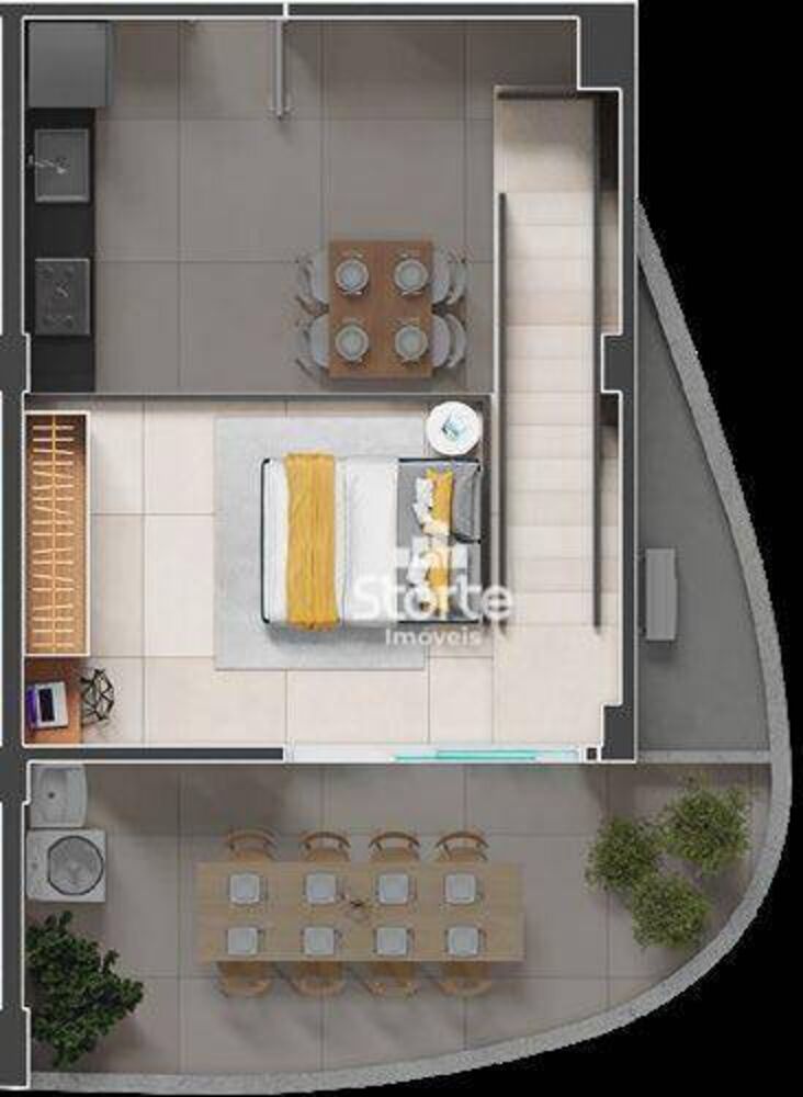 Kitnet-Studio, 52 m² - Foto 7