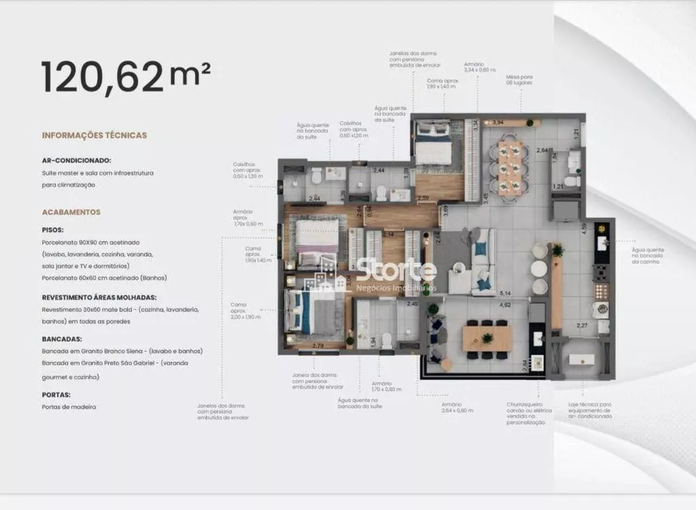 Apartamento, 2 quartos, 102 m² - Foto 32