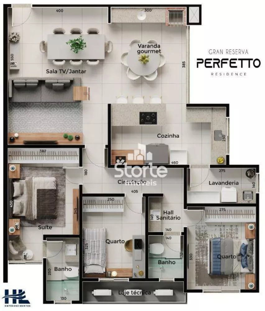 Apartamento, 3 quartos, 101 m² - Foto 12