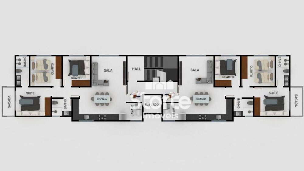 Apartamento, 3 quartos, 82 m² - Foto 4