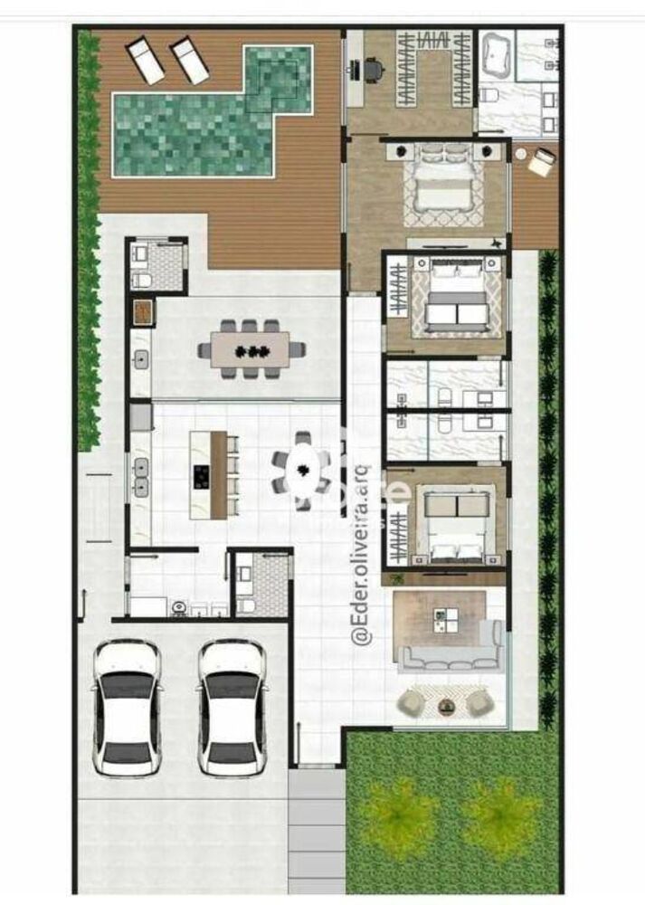 Casa, 3 quartos, 165 m² - Foto 2