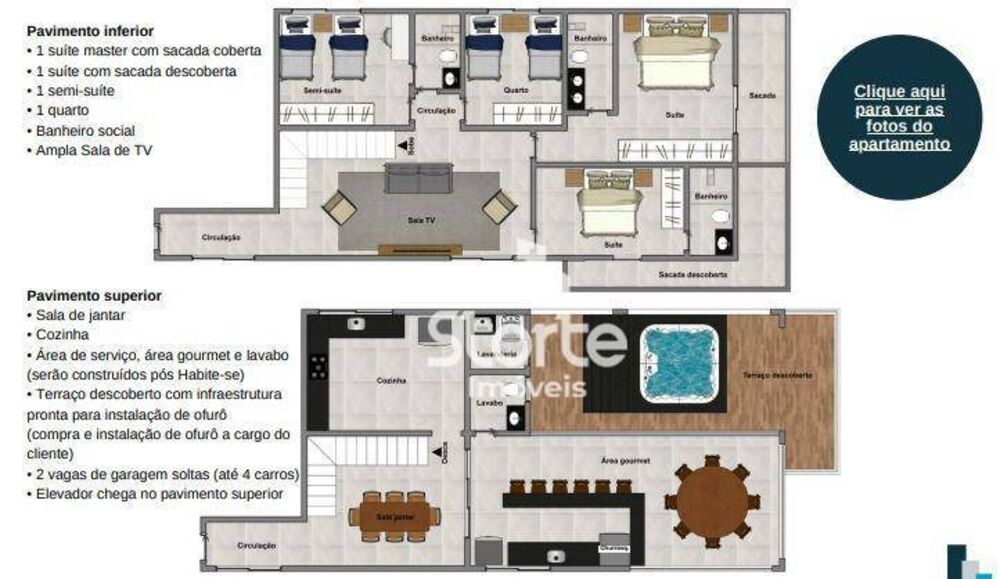 Cobertura à venda com 4 quartos, 201m² - Foto 7