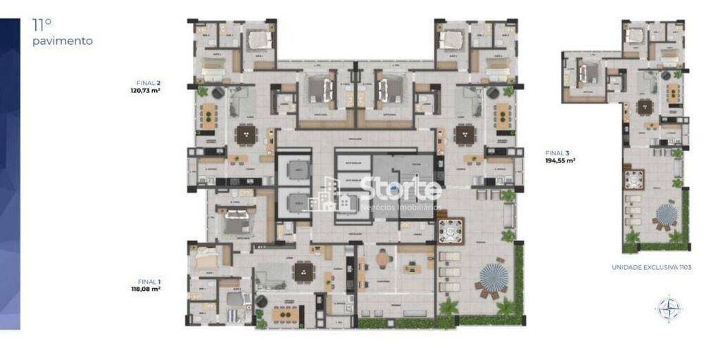 Apartamento, 3 quartos, 117 m² - Foto 15