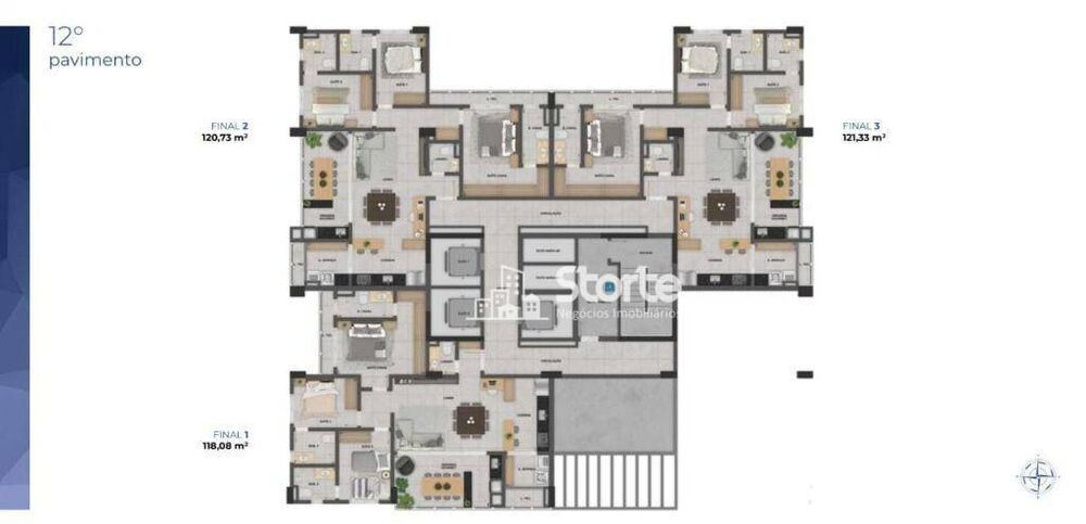 Apartamento, 3 quartos, 117 m² - Foto 16