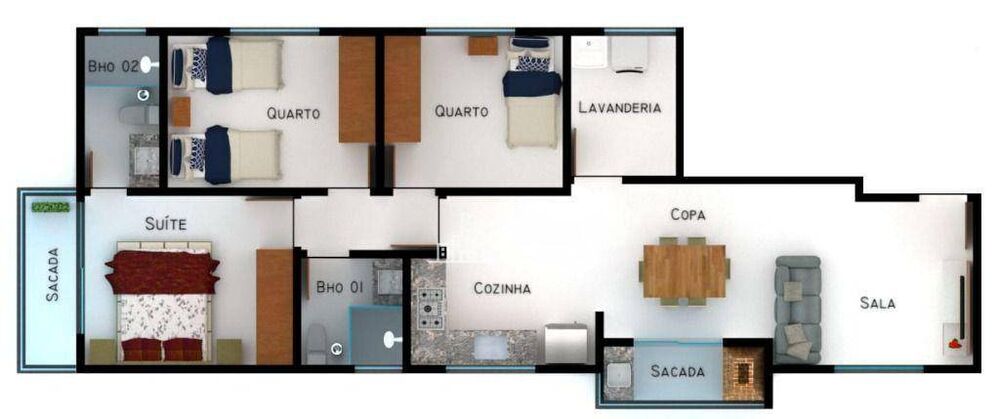 Apartamento, 3 quartos, 80 m² - Foto 16