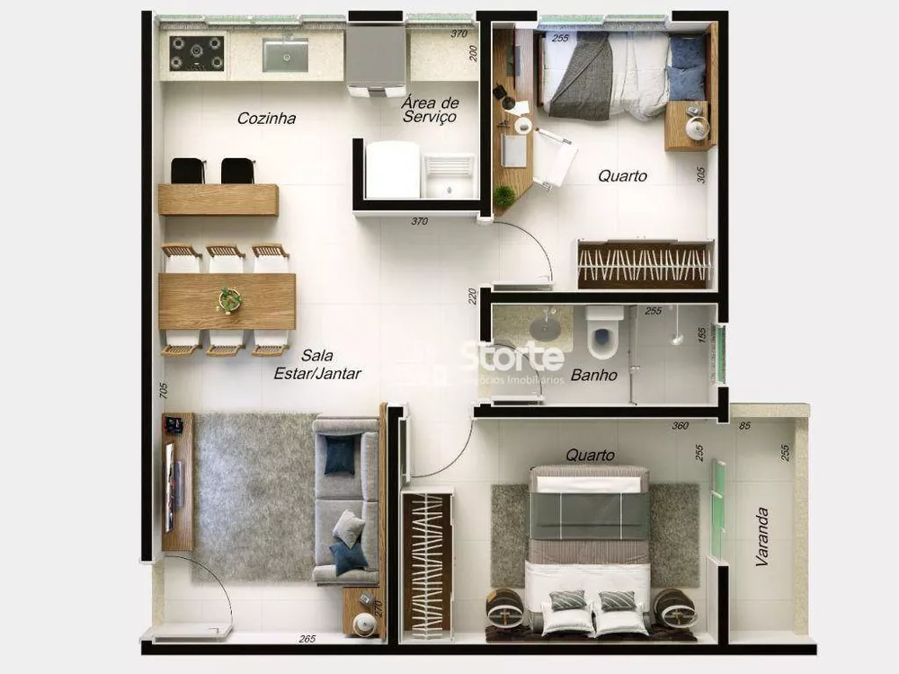 Apartamento, 2 quartos, 50 m² - Foto 18