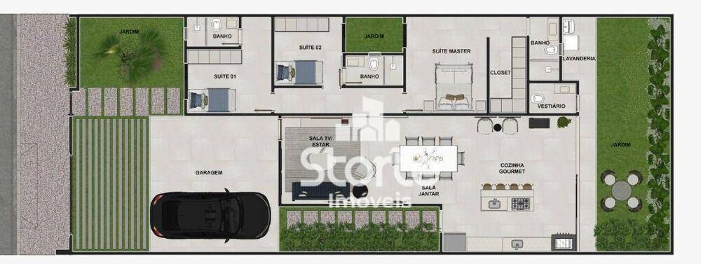 Casa, 3 quartos, 150 m² - Foto 6