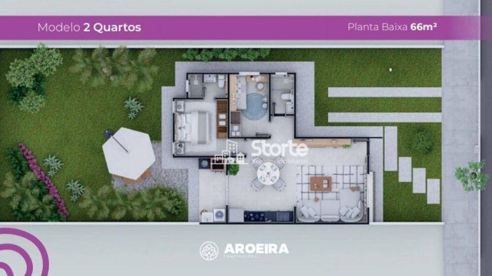 Casa de Condomínio, 3 quartos - Foto 2