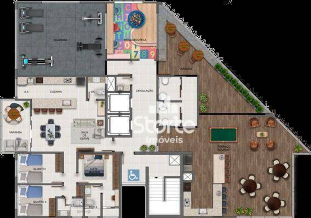 Apartamento, 3 quartos, 83 m² - Foto 4