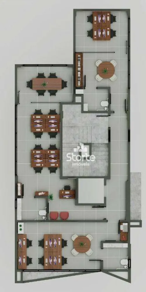 Loja-Salão, 37 m² - Foto 2