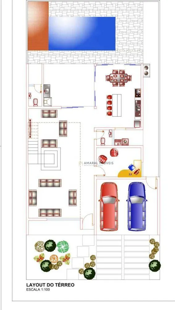 Casa de Condomínio, 3 quartos - Foto 1