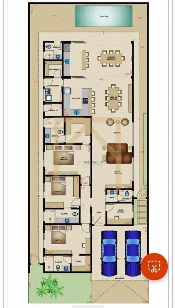 Casa, 3 quartos, 220 m² - Foto 6
