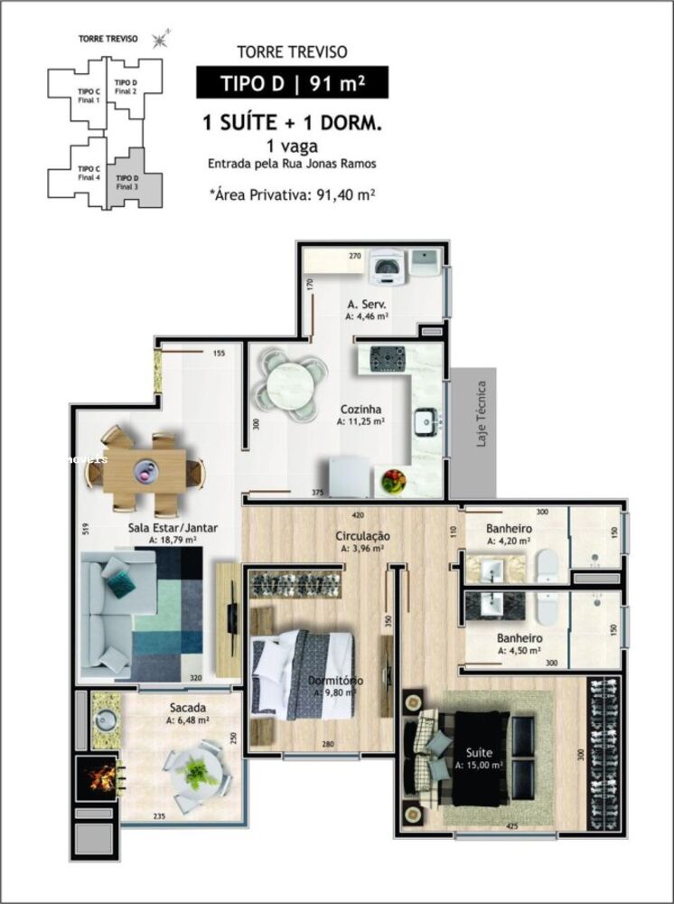 Apartamento, 2 quartos, 92 m² - Foto 16