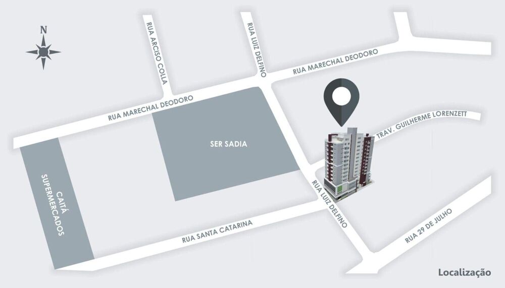 Apartamento, 3 quartos, 107 m² - Foto 1
