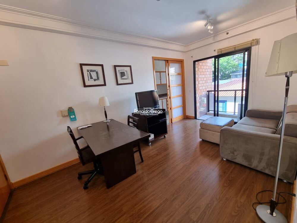 Flat/Apart Hotel à venda e aluguel com 1 quarto, 45m² - Foto 1