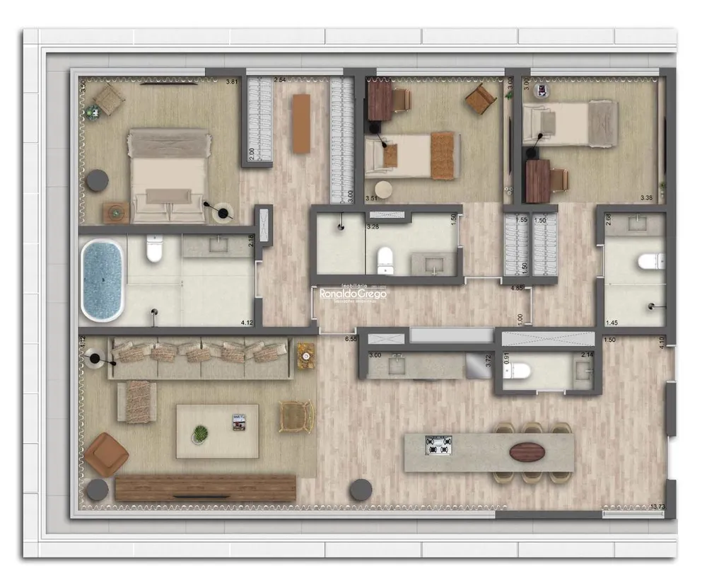 Apartamento, 2 quartos, 114 m² - Foto 6