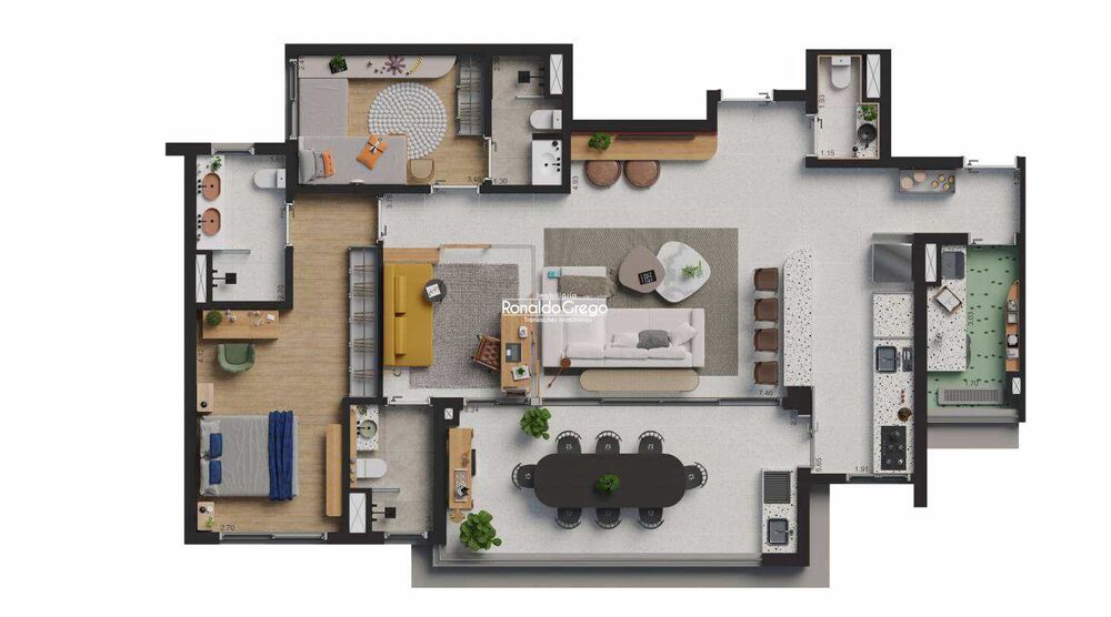 Apartamento, 3 quartos, 83 m² - Foto 4