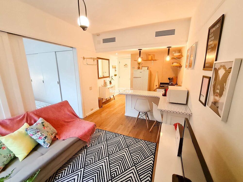 Flat/Apart Hotel para alugar com 1 quarto, 33m² - Foto 1