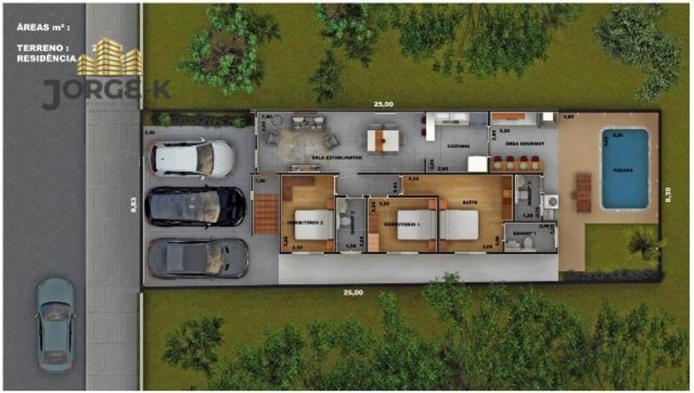 Casa, 3 quartos, 132 m² - Foto 23