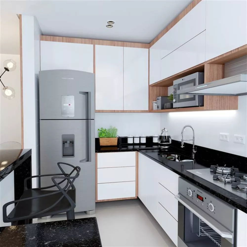 Apartamento à venda com 1 quarto, 49m² - Foto 4