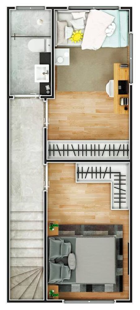 Casa, 2 quartos, 73 m² - Foto 4