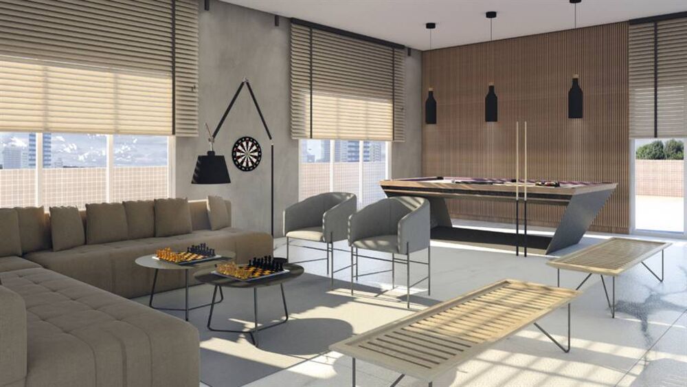 Apartamento à venda com 1 quarto, 53m² - Foto 2