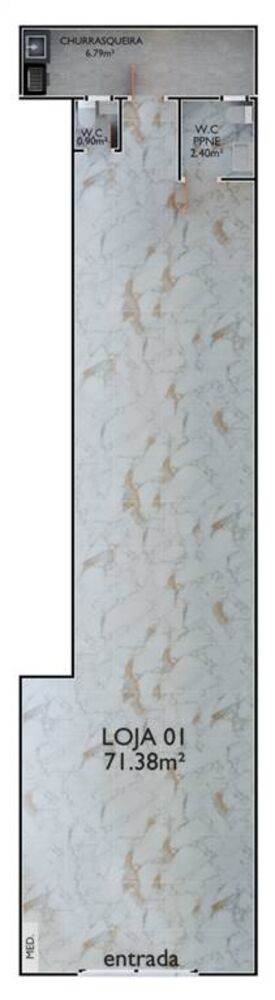 Sala-Conjunto, 78 m² - Foto 3