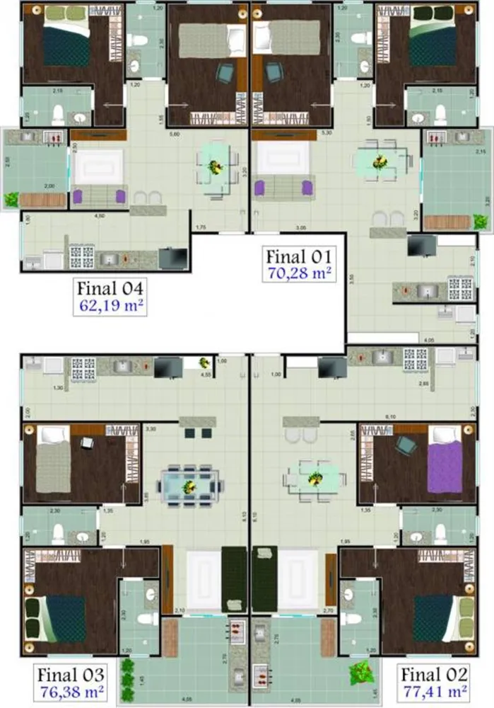Apartamento, 2 quartos, 70 m² - Foto 16