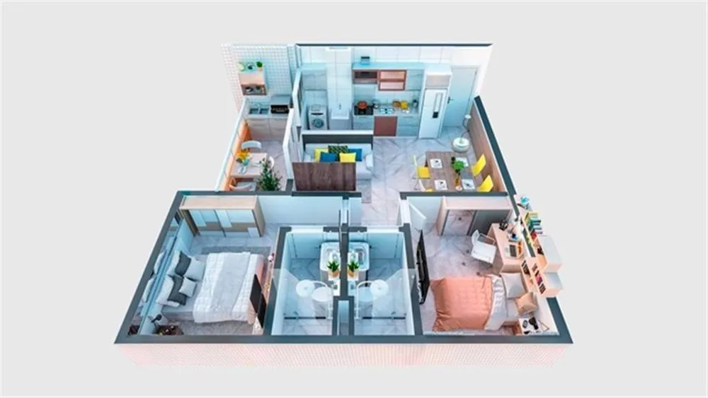 Apartamento, 2 quartos, 57 m² - Foto 5