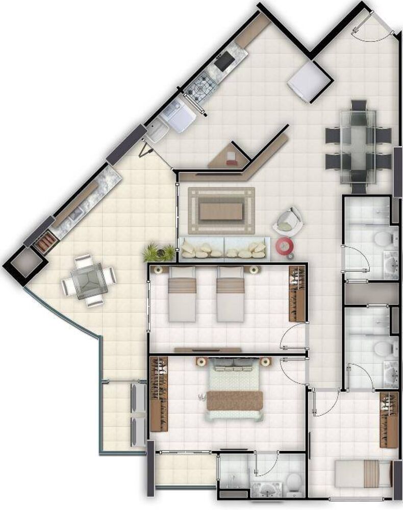 Apartamento, 3 quartos, 122 m² - Foto 16